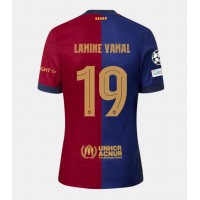 Barcelona Lamine Yamal #19 Replika Hemmatröja 2024-25 Kortärmad